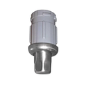 Regaton Nivelador De Plastico Y Acero Inoxidable Caja Con 100 Piezas Migsa BXY-003