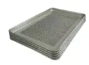 DEYMAQ Refacción 73135 Paquete de 5 charolas perforadas en aluminio para Horno FCV35