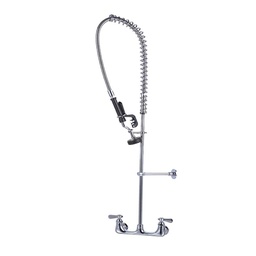 [MIG-10229] MIGSA BXF-A6 LLAVE MEZCLADORA DE PRELAVADO PARA PARED DE ACERO INOXIDABLE CON 44" (111 CM)